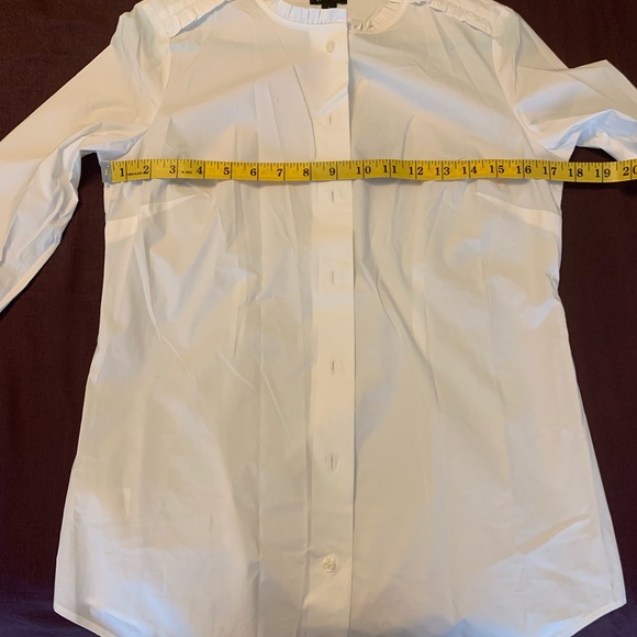 White Ann Taylor Button down - NWOT - Picture 3 of 6